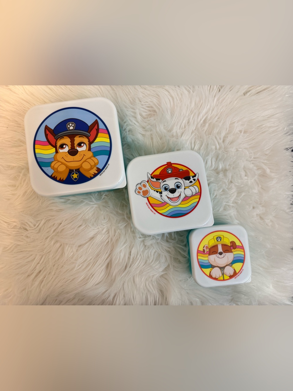 💫4/$25 • PAW Patrol Lunch Box Trio Set
